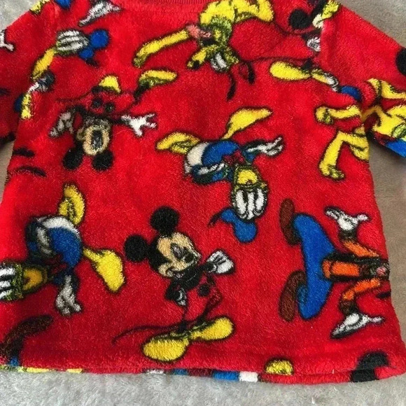 Disney - Mickey  Mouse - plush pullover sweater. Size 6-9 months - Picture 6 of 6